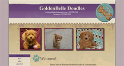 Desktop Screenshot of goldenbellekennels.com
